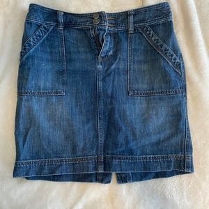 Loft Jean Skirt
